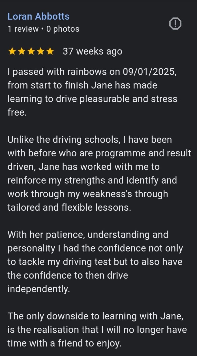 Pupil review from the current Rainbows website