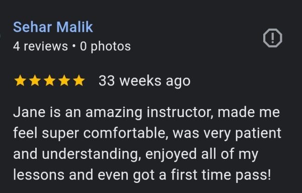 Review by Sehar Malik